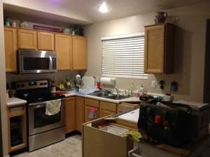 Kitchen Overhaul Stage 1: Moving Cabinets