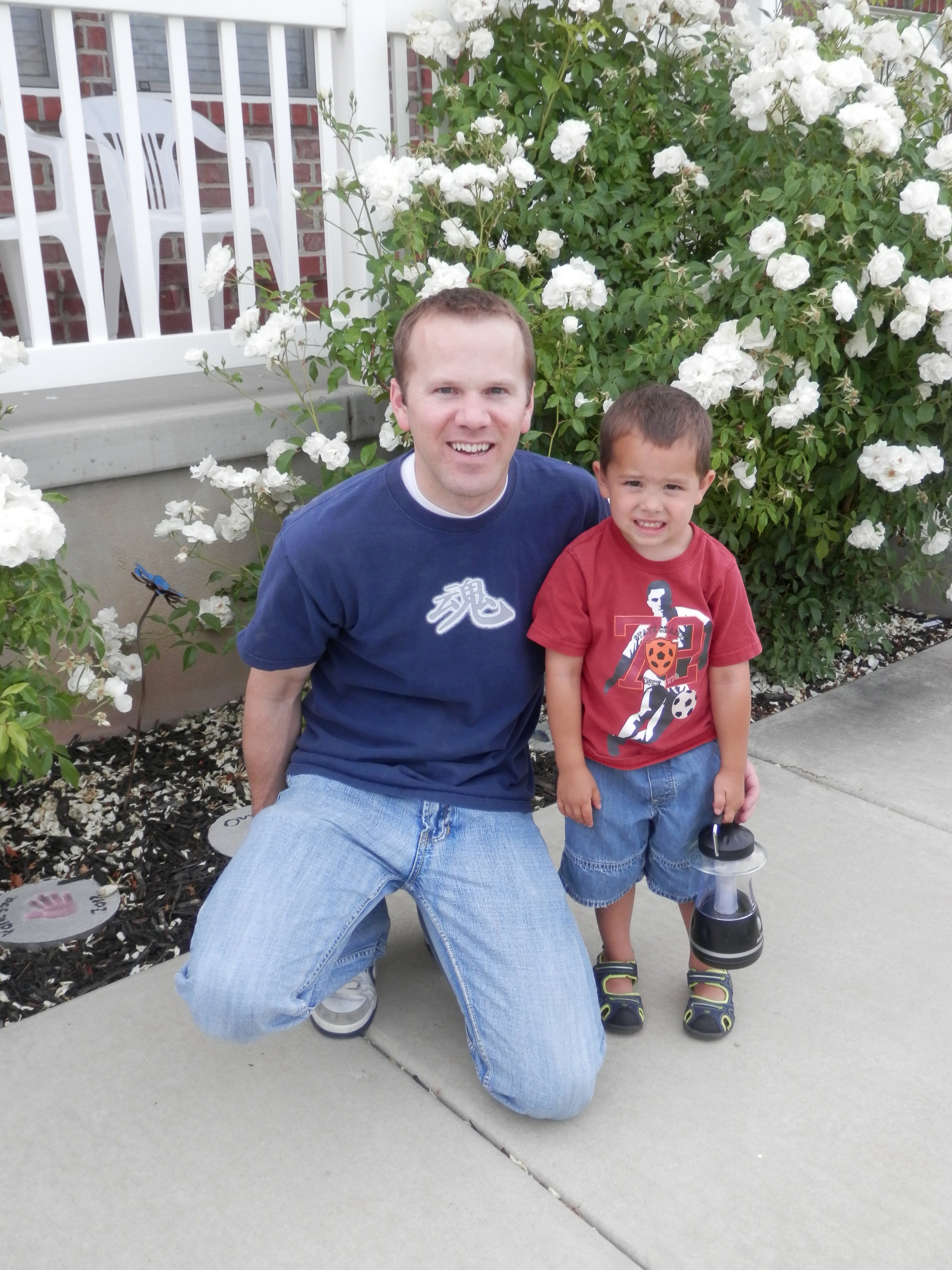 Father and Son Camp Out